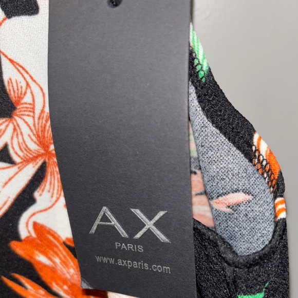 NWT ASOS Black Floral Midi Dress - Picture 5 of 6